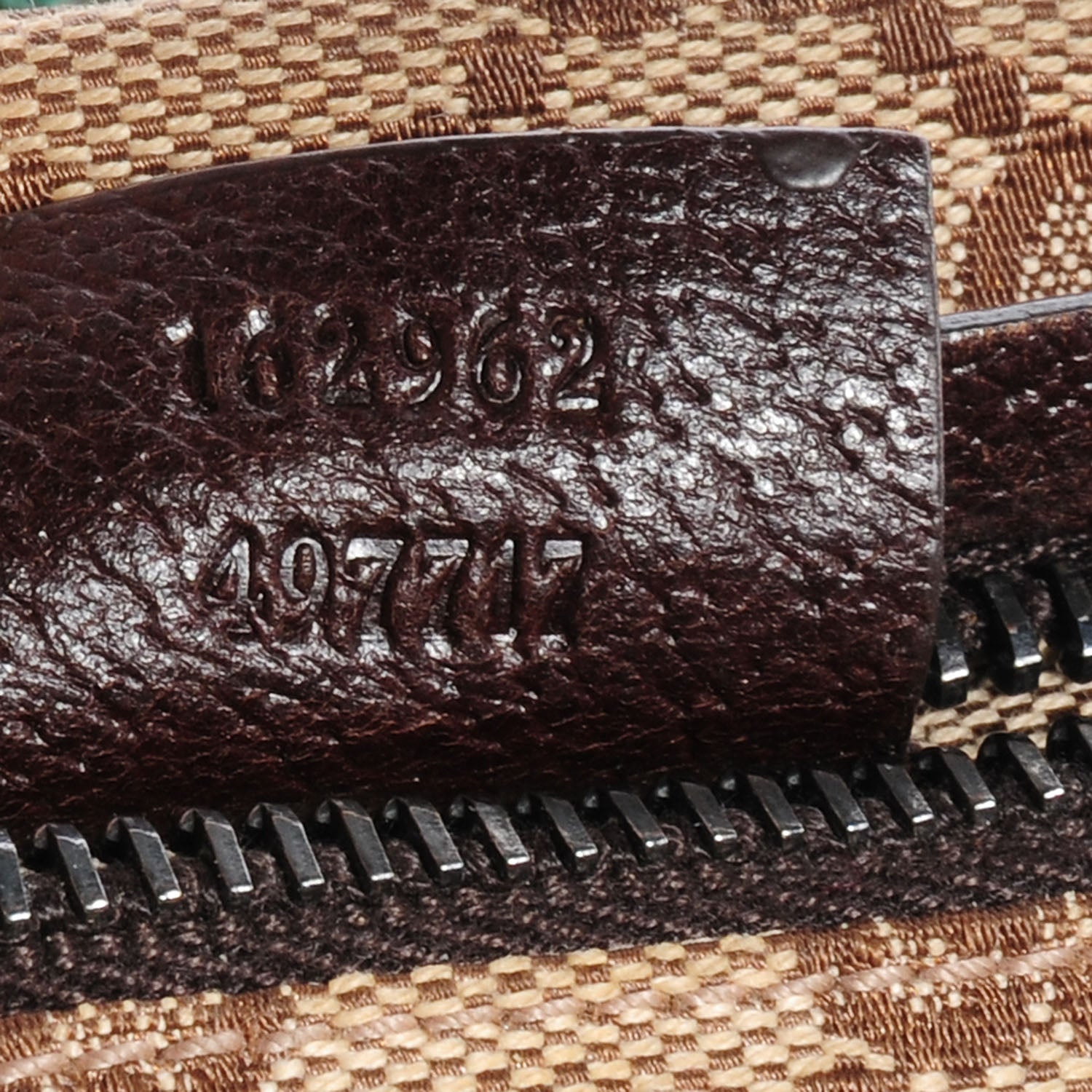 Gucci GG Monogram Web Double Pocket Belt Bag Dark Brown 7 of 9