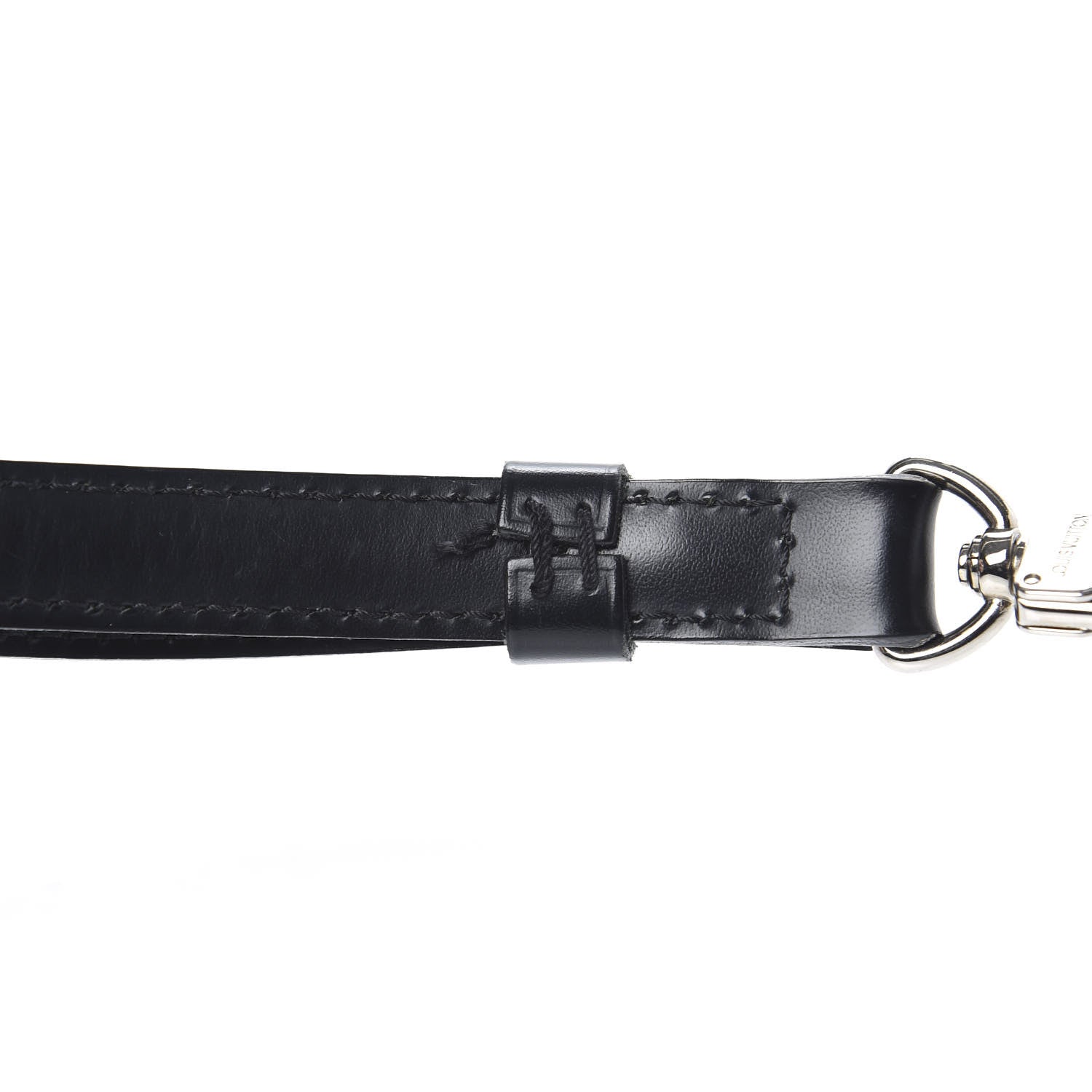 Louis Vuitton Calfskin 16mm Adjustable Shoulder Strap Black 4 of 4