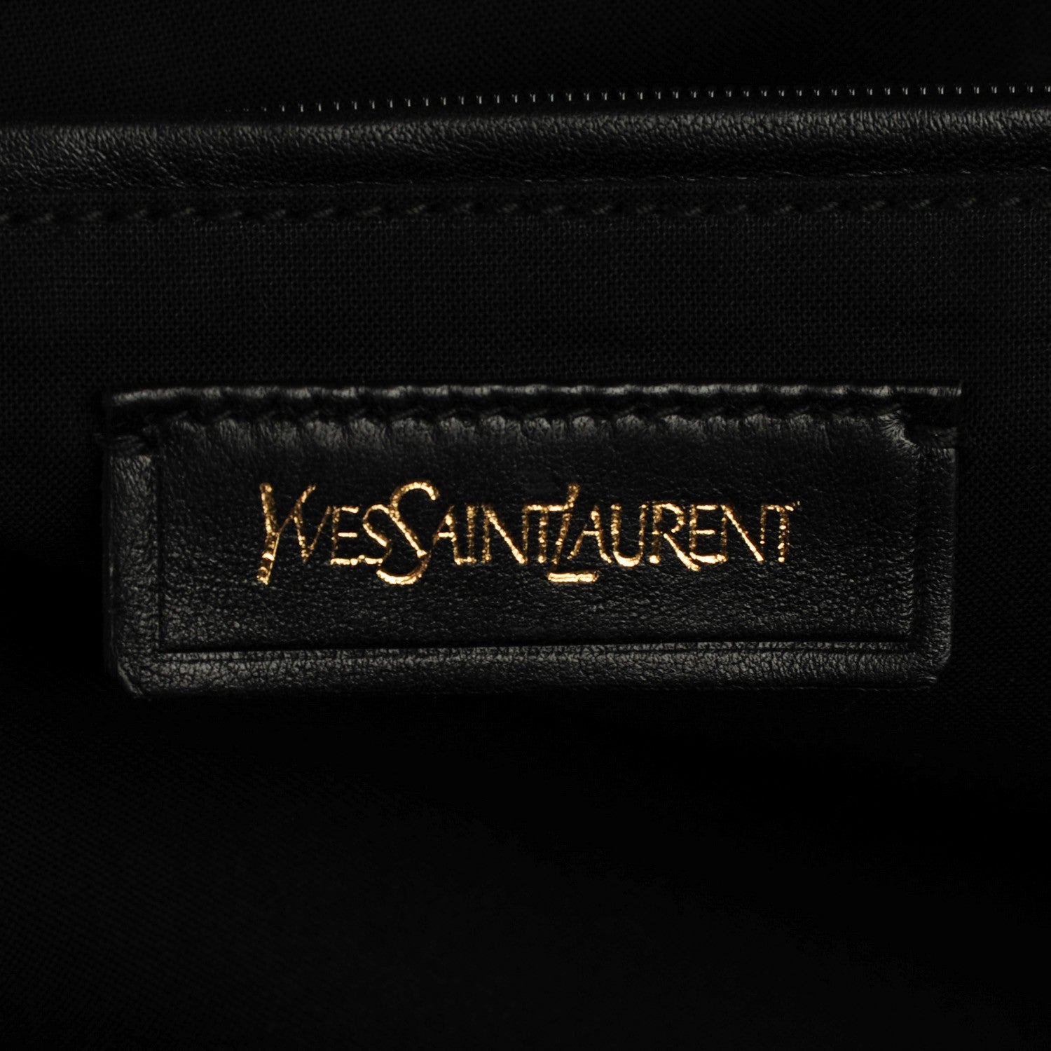 Saint Laurent Sheepskin Large Cabas ChYc Black 6 of 8