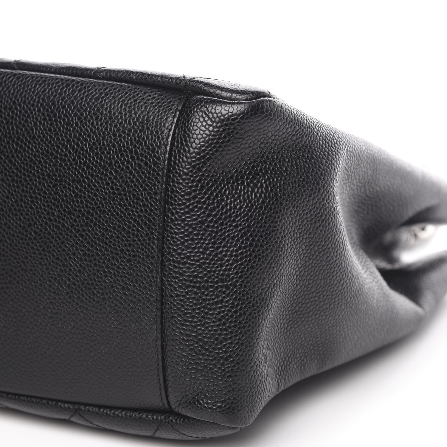 Chanel Caviar Quilted Grand Shopping Tote GST Black 9 of 14