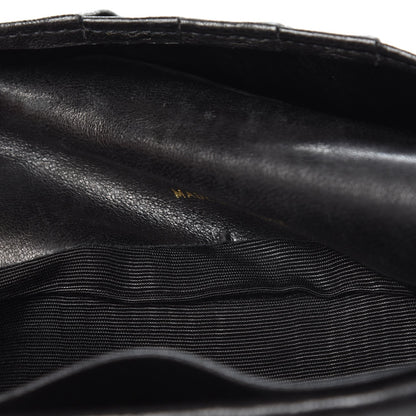 Chanel Lambskin Diamond Stitched French Wallet Black 22 of 22