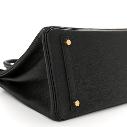 Hermes Togo Birkin 30 Black 9 of 13