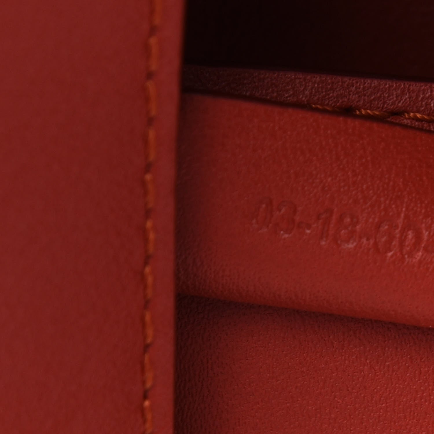 Chloe Calfskin Drew Bijou Clutch Earthy Red 9 of 10