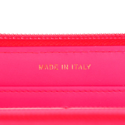 Chanel Patent Quilted Boy Zip Around Wallet Pink 7 of 8