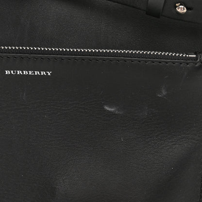 Burberry Calfskin Medium Belt Tote Black 11 of 11
