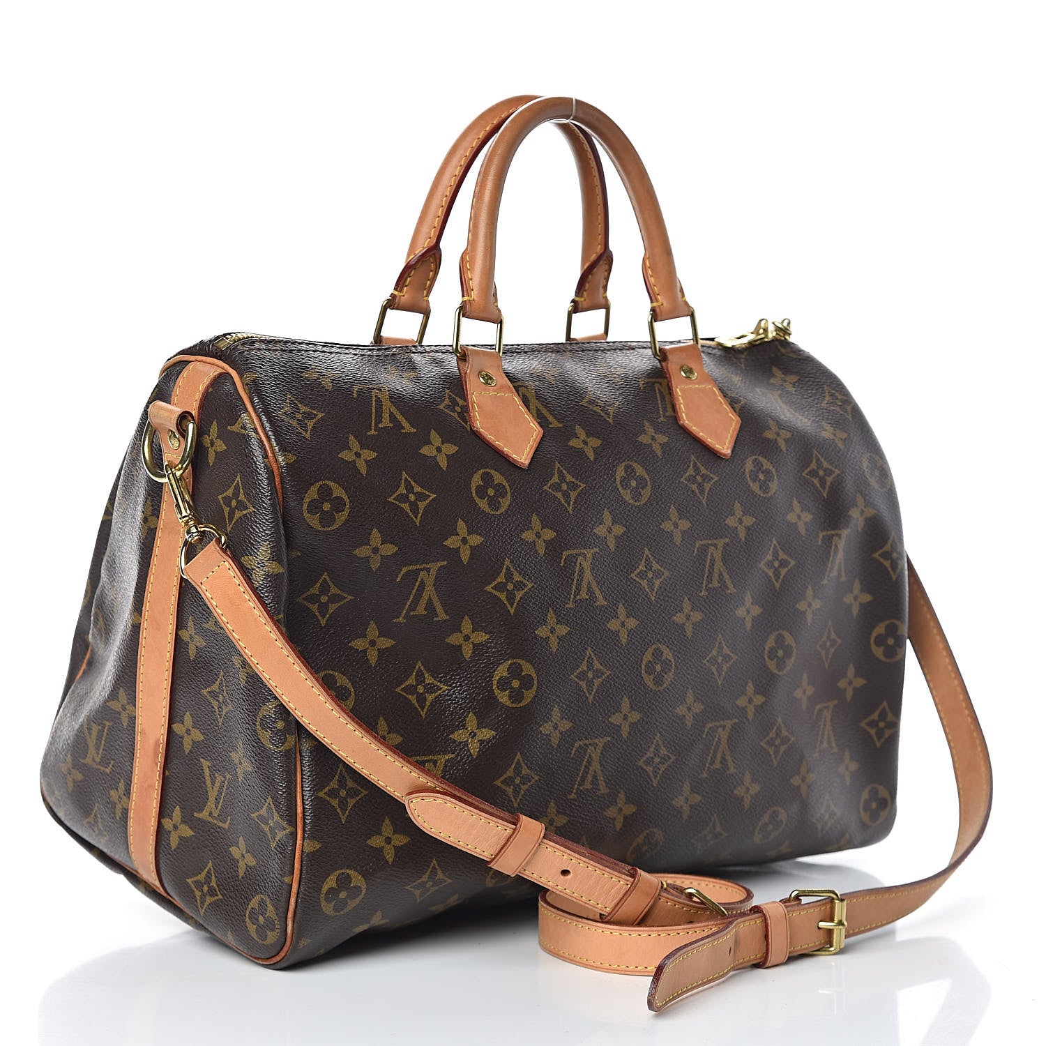 Louis Vuitton Monogram Speedy Bandouliere 35 3 of 16