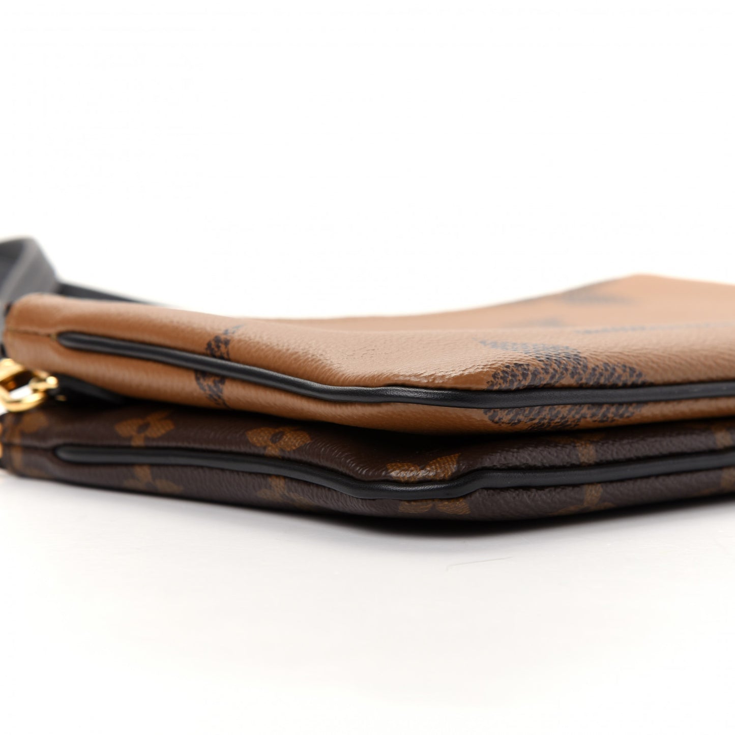 Reverse Monogram Giant Double Zip Pochette