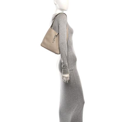 Saint Laurent Smooth Calfskin Small Le 5 A 7 Soft Hobo Sea Salt 2 of 11
