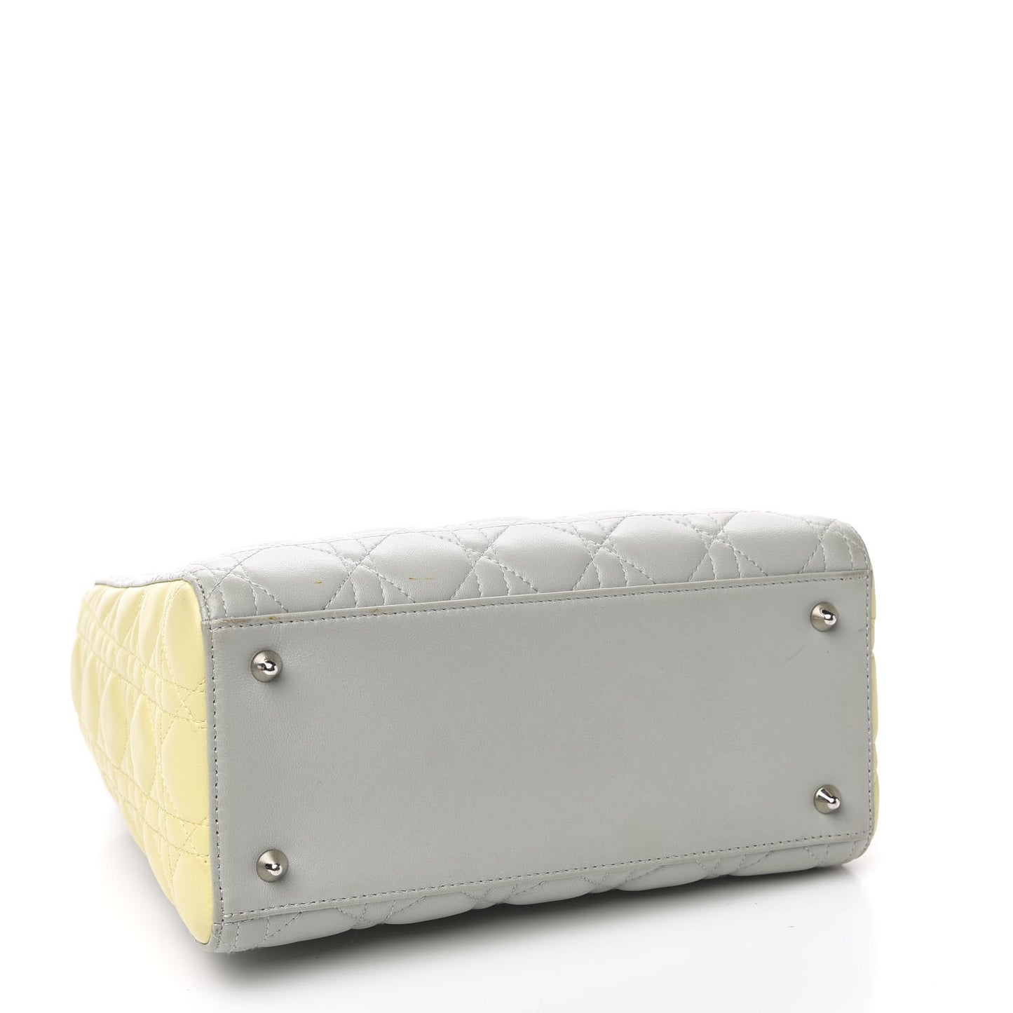 Lambskin Cannage Medium Tri-Color Lady Dior Multicolor