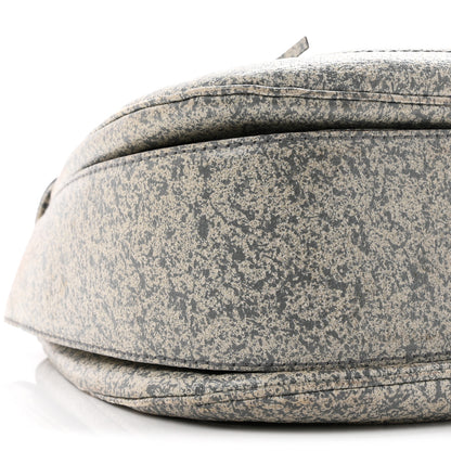 Gucci Calfskin Large New Bamboo Top Handle Bag Light Grey 9 of 10