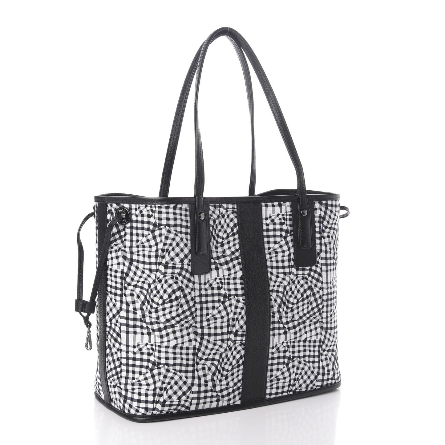 Visetos Medium Liz Reversible Shopper Tote Black