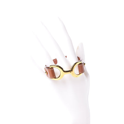Hermes Barenia Pavane Cuff M Fauve 2 of 5