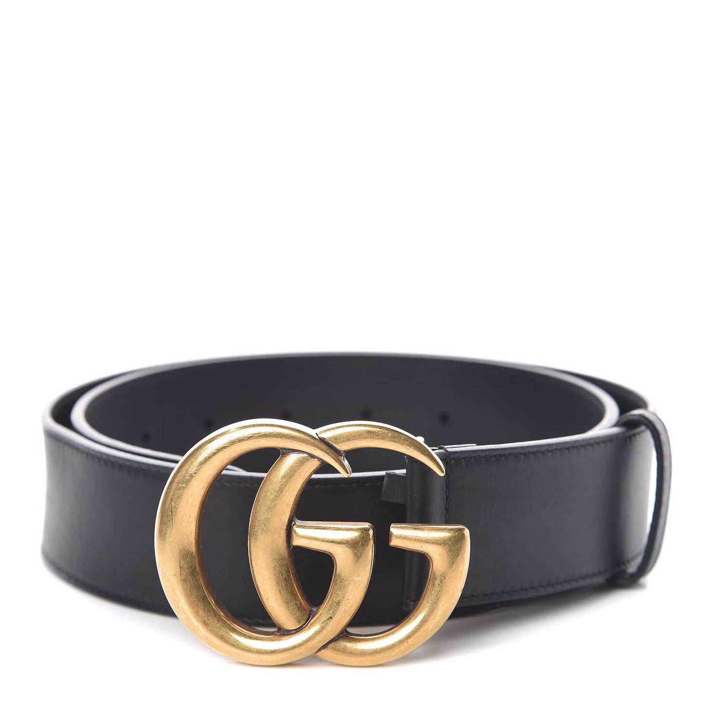 Calfskin Double G 40mm Belt 80 32 Black