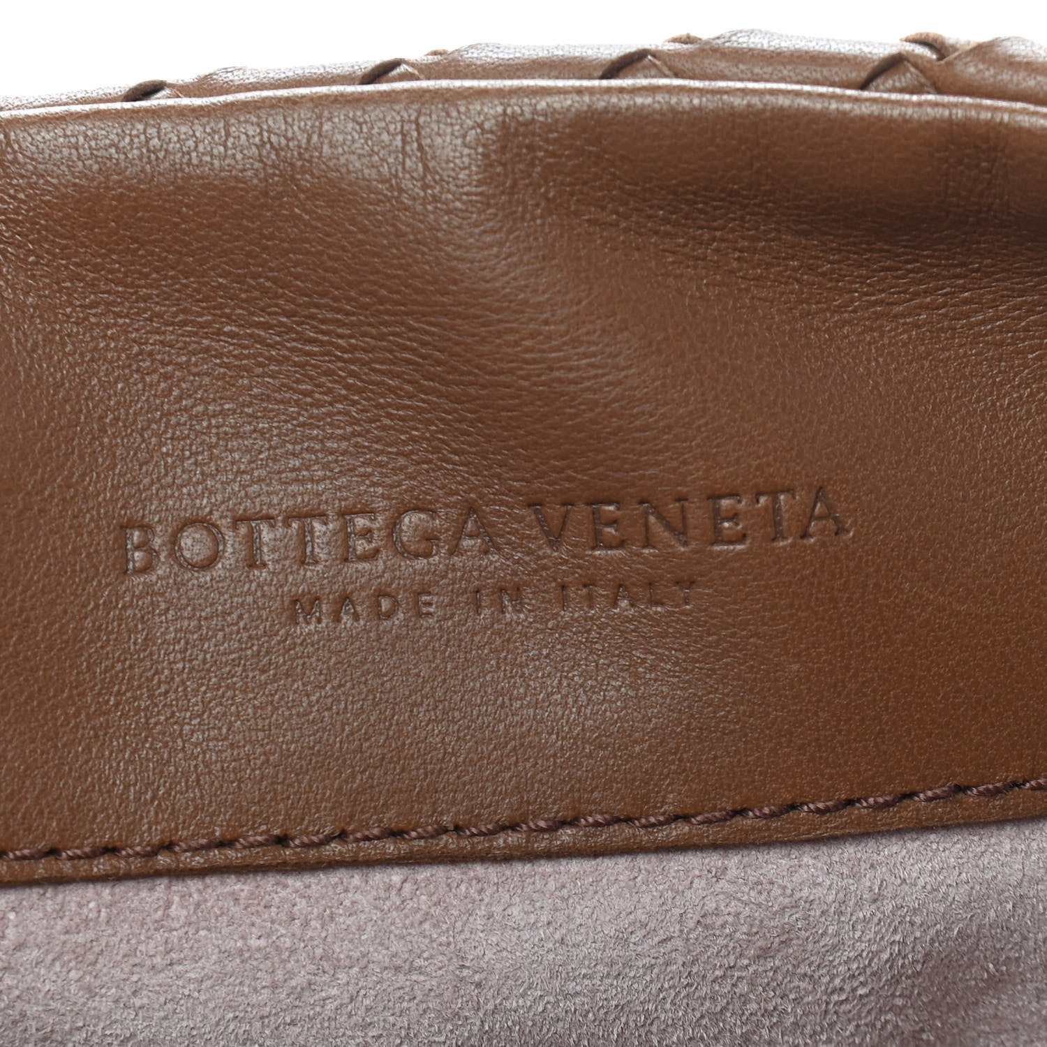 Bottega Veneta Nappa Intrecciato Flap Shoulder Bag Noce 5 of 8