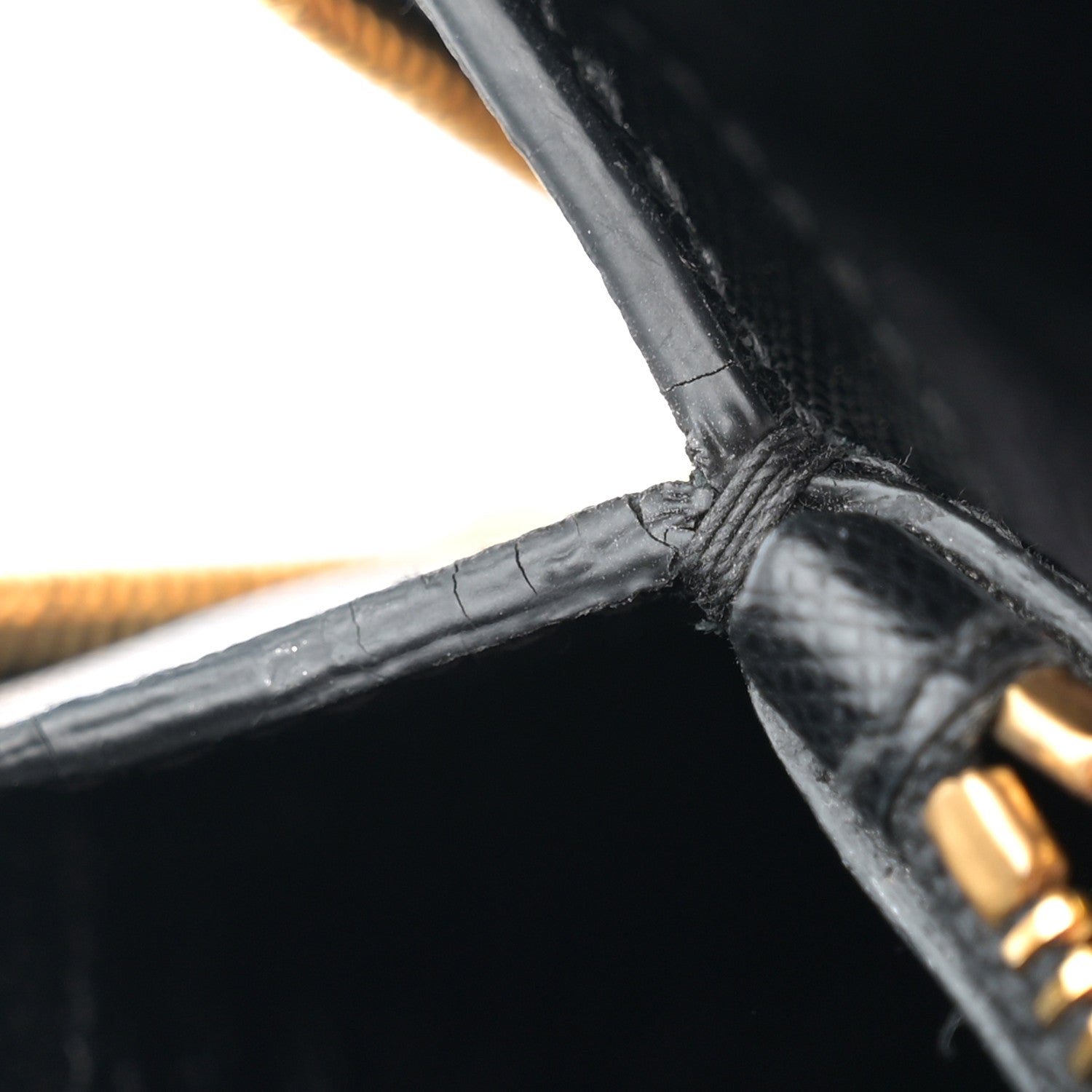 Prada Saffiano Lux Small Promenade Black 10 of 12