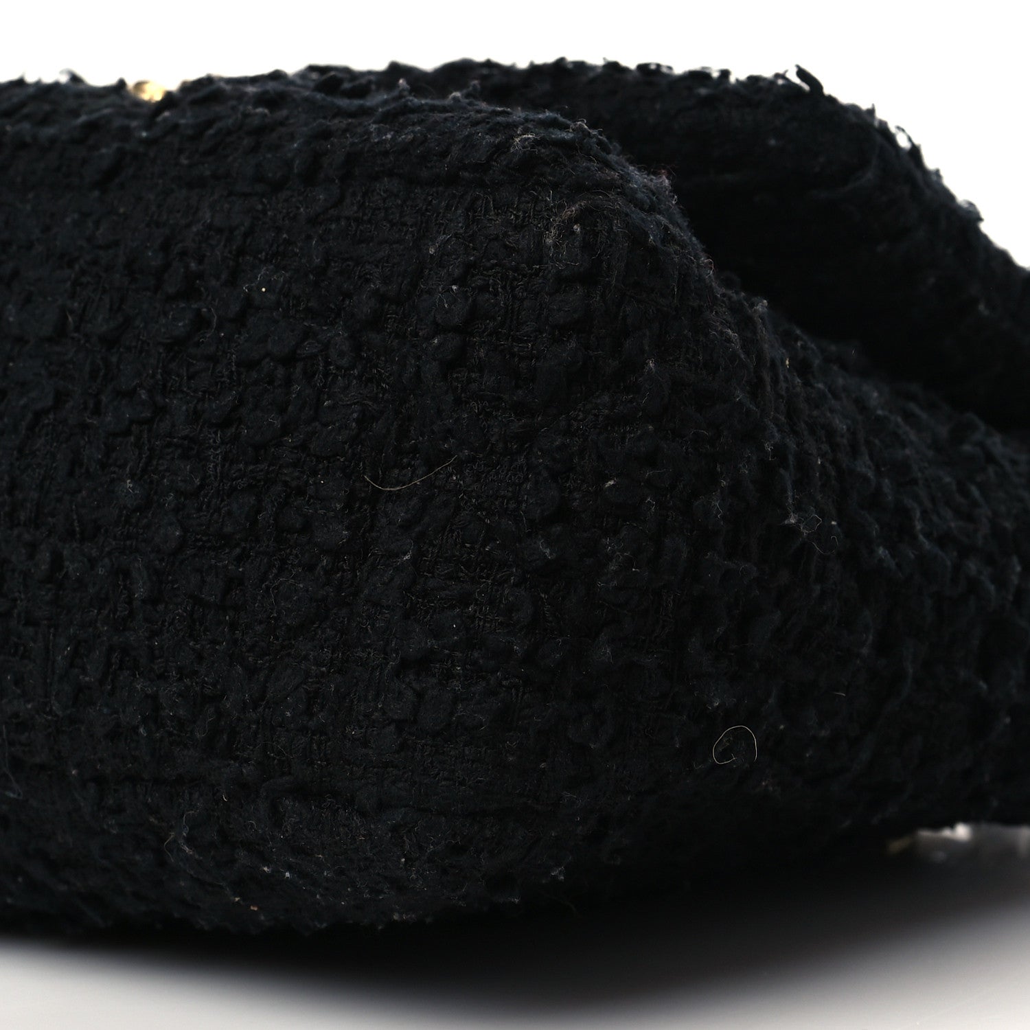 Chanel Tweed Quilted Medium Chanel 19 Flap Black 9 of 9