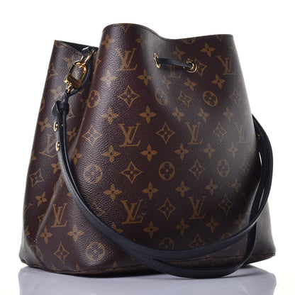 Louis Vuitton Monogram Neonoe MM Black 3 of 8