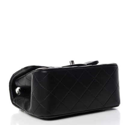 Chanel Lambskin Quilted Mini Square Flap Black 4 of 10