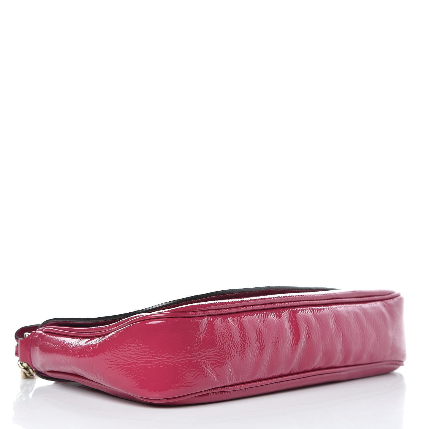 Patent Medium Soho Flap Crossbody Bright Bougainvillea