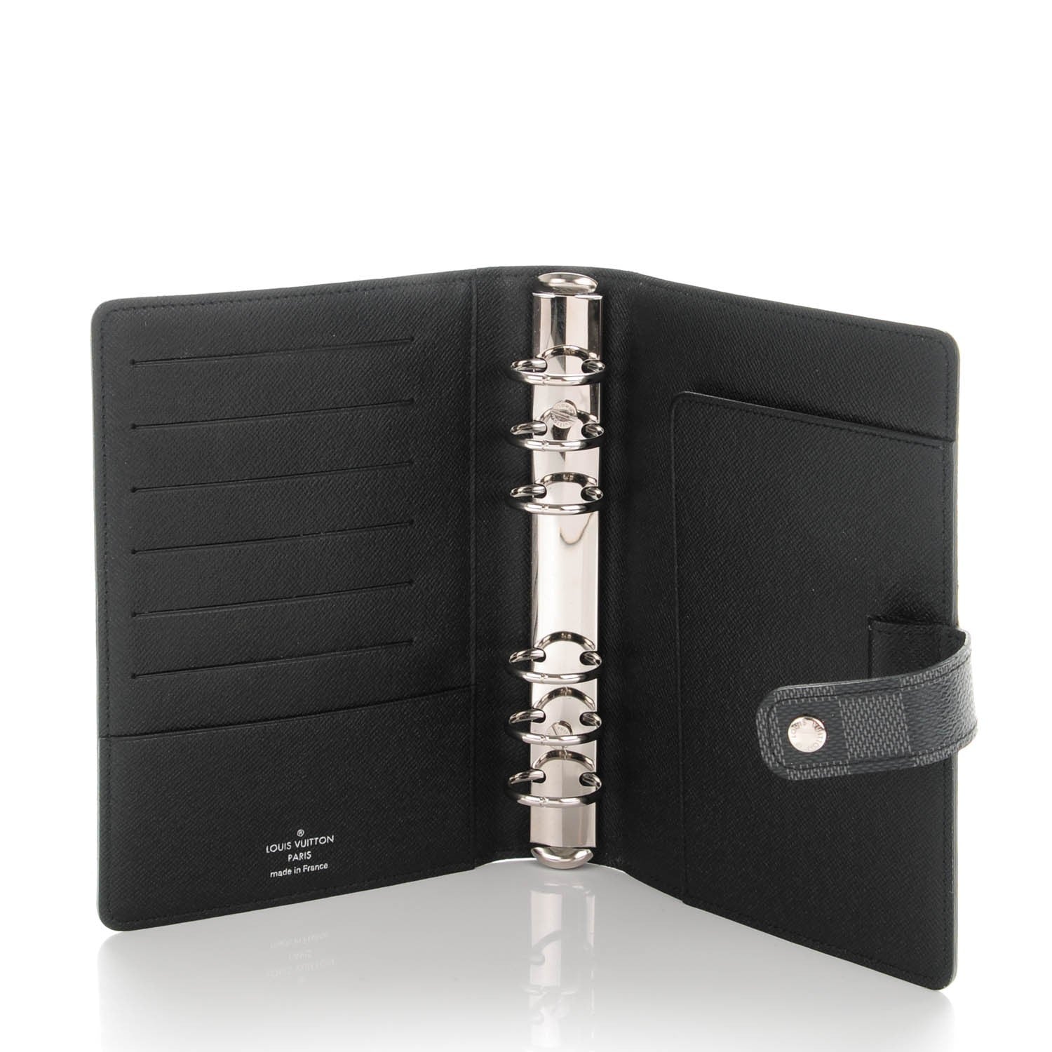 Louis Vuitton Damier Graphite Medium Ring Agenda Cover 5 of 7