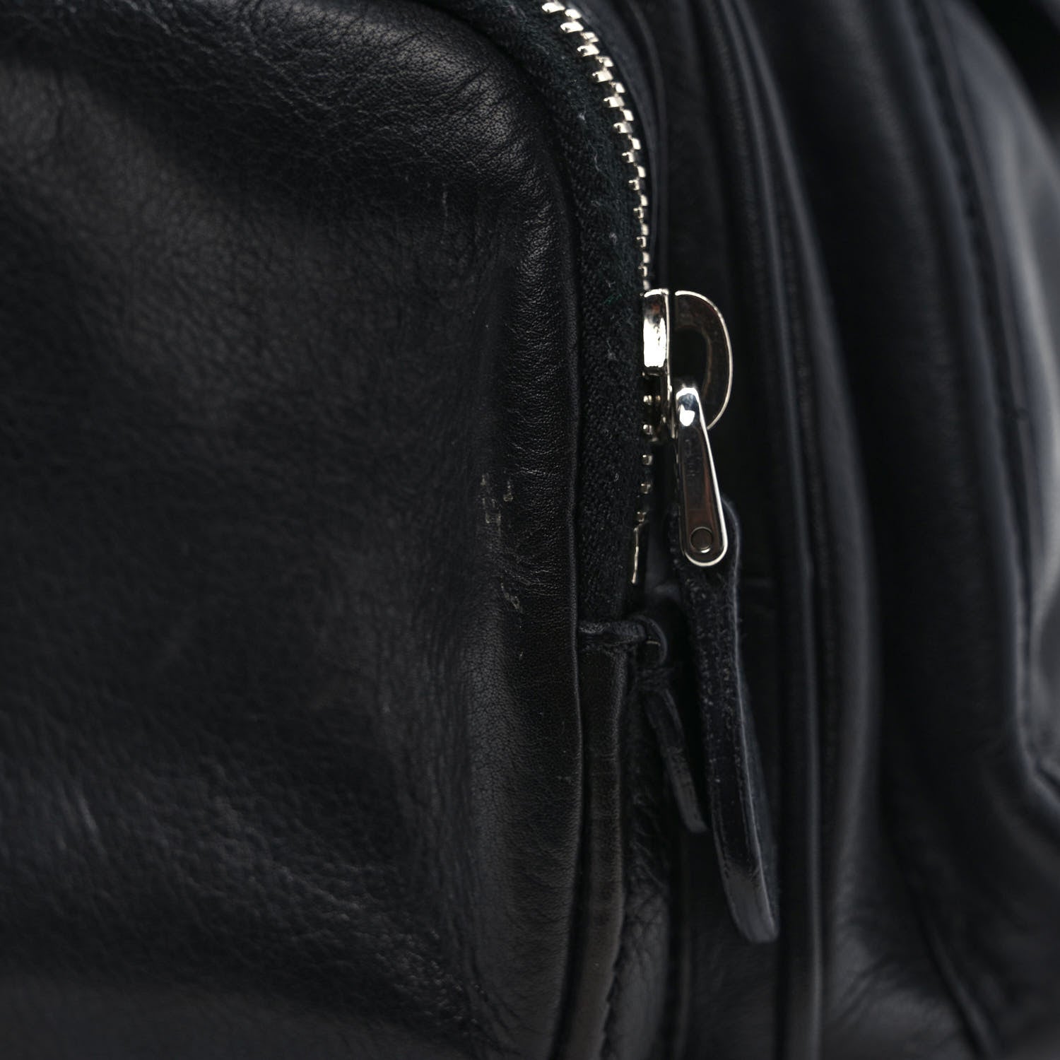 Prada Cervo Antik Easy A Foldover Pushlock Flap Shoulder Bag Black 14 of 14