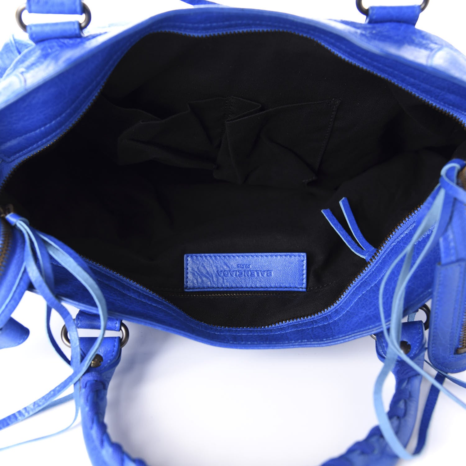 Balenciaga Agneau Classic Hardware Velo Bleu Lazuli 6 of 11