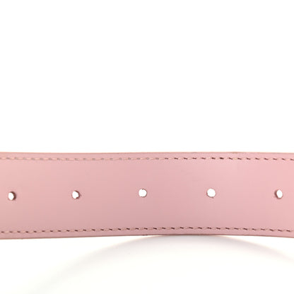 Louis Vuitton Damier Azur 30mm LV Initiales Reversible Belt 90 36 Pink 4 of 5