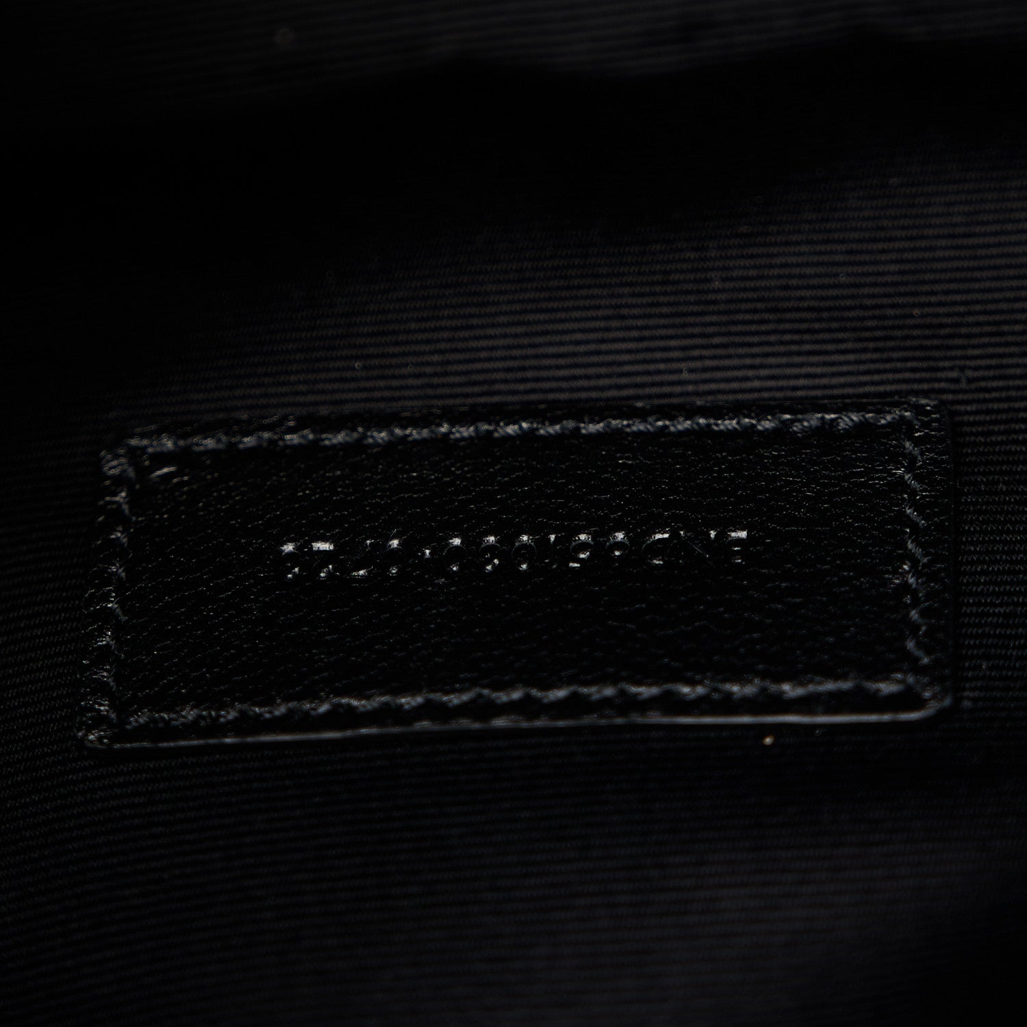 Saint Laurent Grain De Poudre Textured Mixed Matelasse Triquilt Monogram Clutch Black 7 of 11