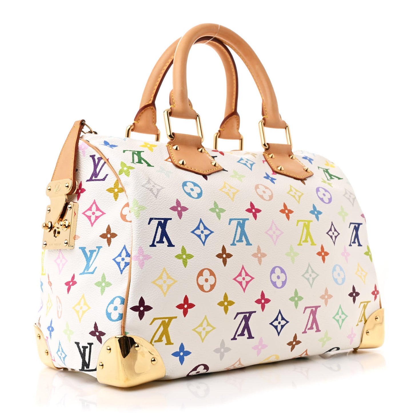 Monogram Multicolor Speedy 30 White