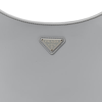 Prada Spazzolato Cleo Shoulder Bag Fiordaliso 7 of 9