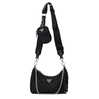 Prada Nylon Re-Edition 2005 Shoulder Bag Black 1 of 9