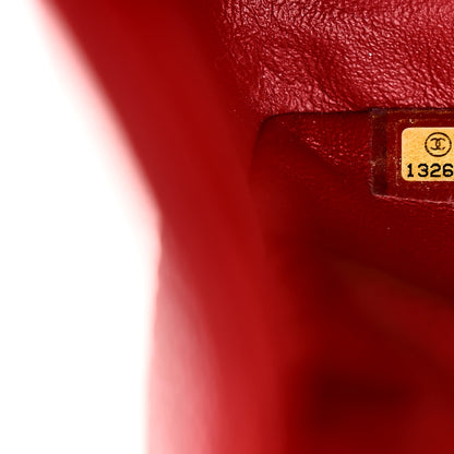 Chanel Caviar Quilted Maxi Single Flap Red 7 of 10