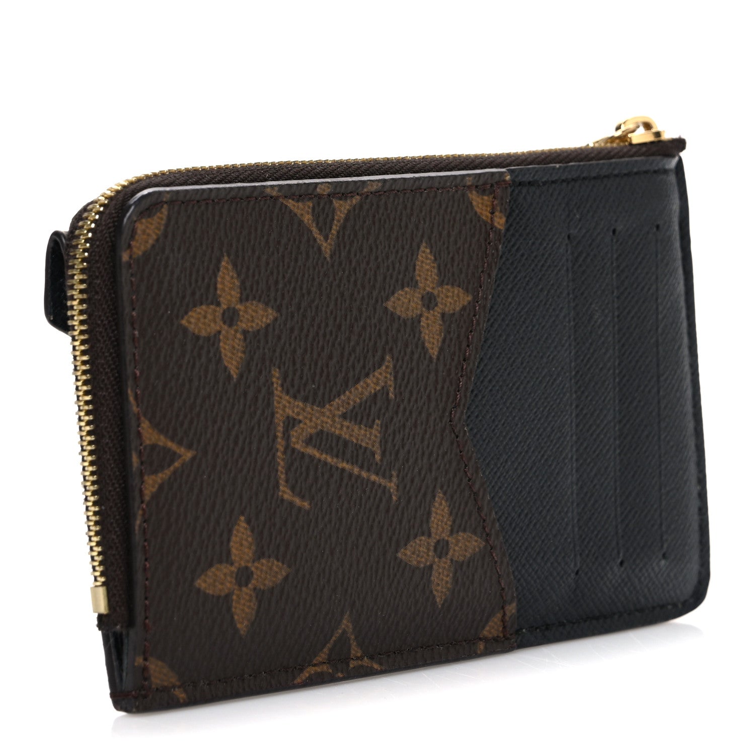 Louis Vuitton Monogram Recto Verso Card Holder Black 3 of 7