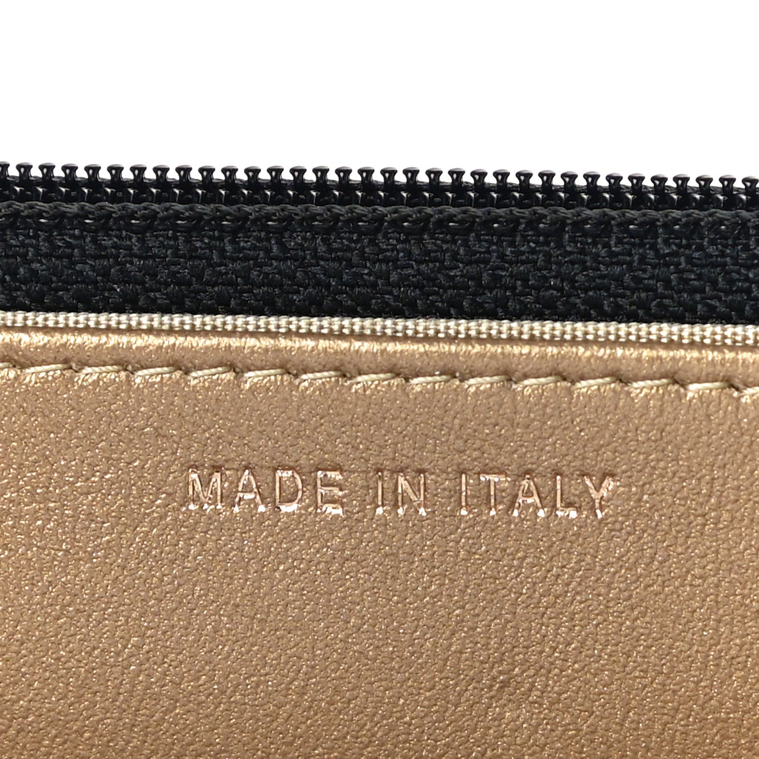 Chanel Lambskin Quilted CC Pearl Crush Wallet on Chain WOC Black 7 of 12