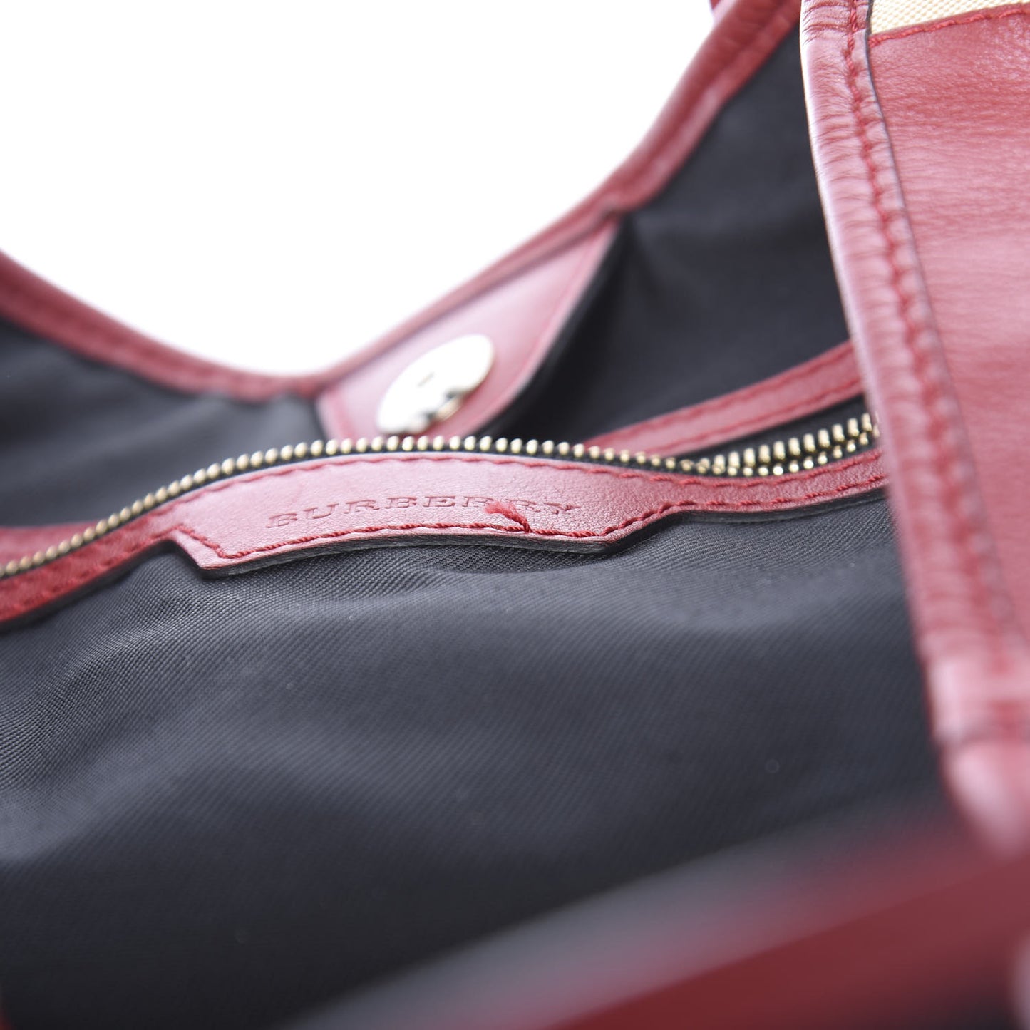 Horseferry Check Canterbury Tote Honey Parade Red
