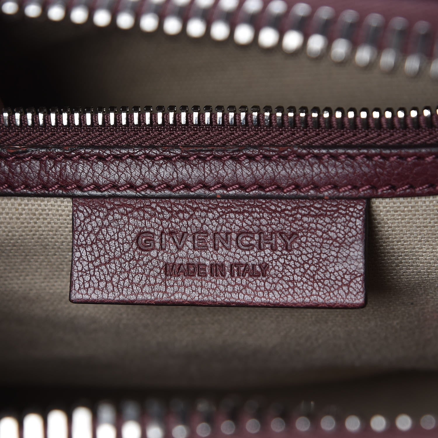 Givenchy Sugar Goatskin Small Antigona Oxblood 7 of 11