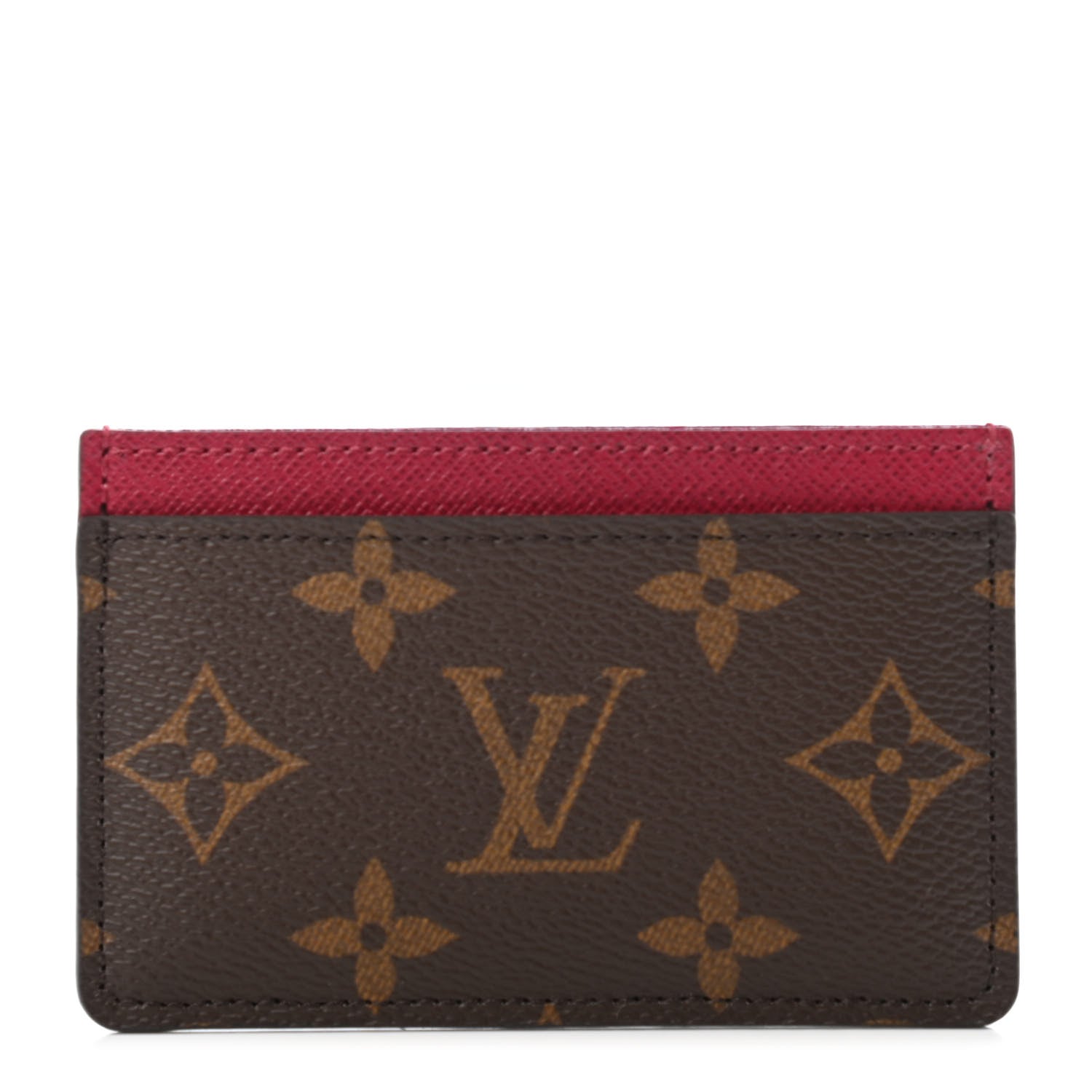 Louis Vuitton Monogram Card Holder Fuchsia 1 of 4