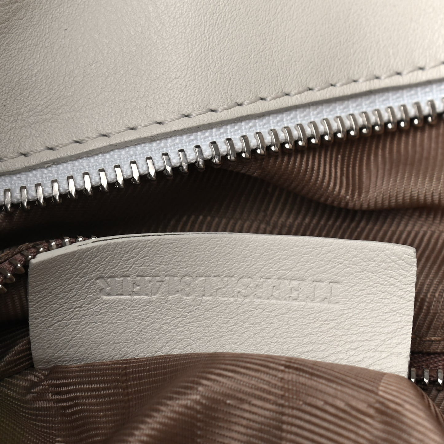 Calfskin Manor Hobo White