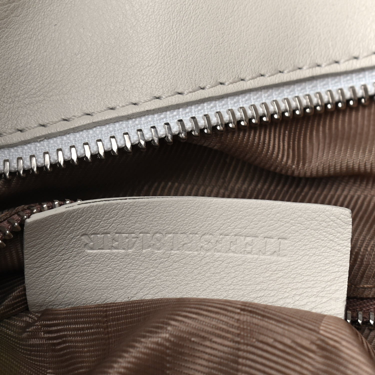 Burberry Calfskin Manor Hobo White 8 of 11