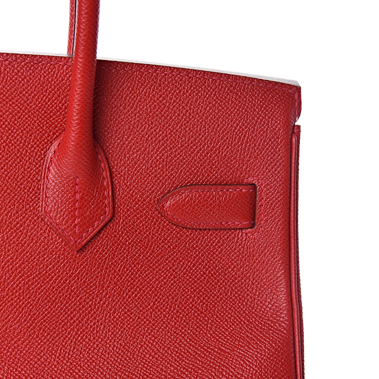 Hermes Epsom Birkin 30 Rouge Casaque 29 of 38