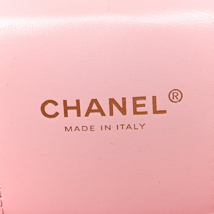 Chanel Caviar Quilted Small CC Vanity Case Light Pink 6 of 10