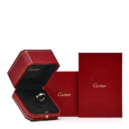 Cartier 18K Yellow Gold 3.5mm LOVE Wedding Band Ring 58 8.5 5 of 5
