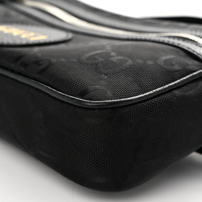 Gucci Econyl Nylon Monogram Off The Grid Belt Bag Black 10 of 11