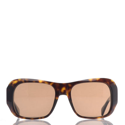 Celine Square Polarized Sunglasses CL40049I Dark Havana 2 of 7