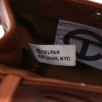 Telfar Vegan Leather Small Shopping Bag Tan 7 of 9