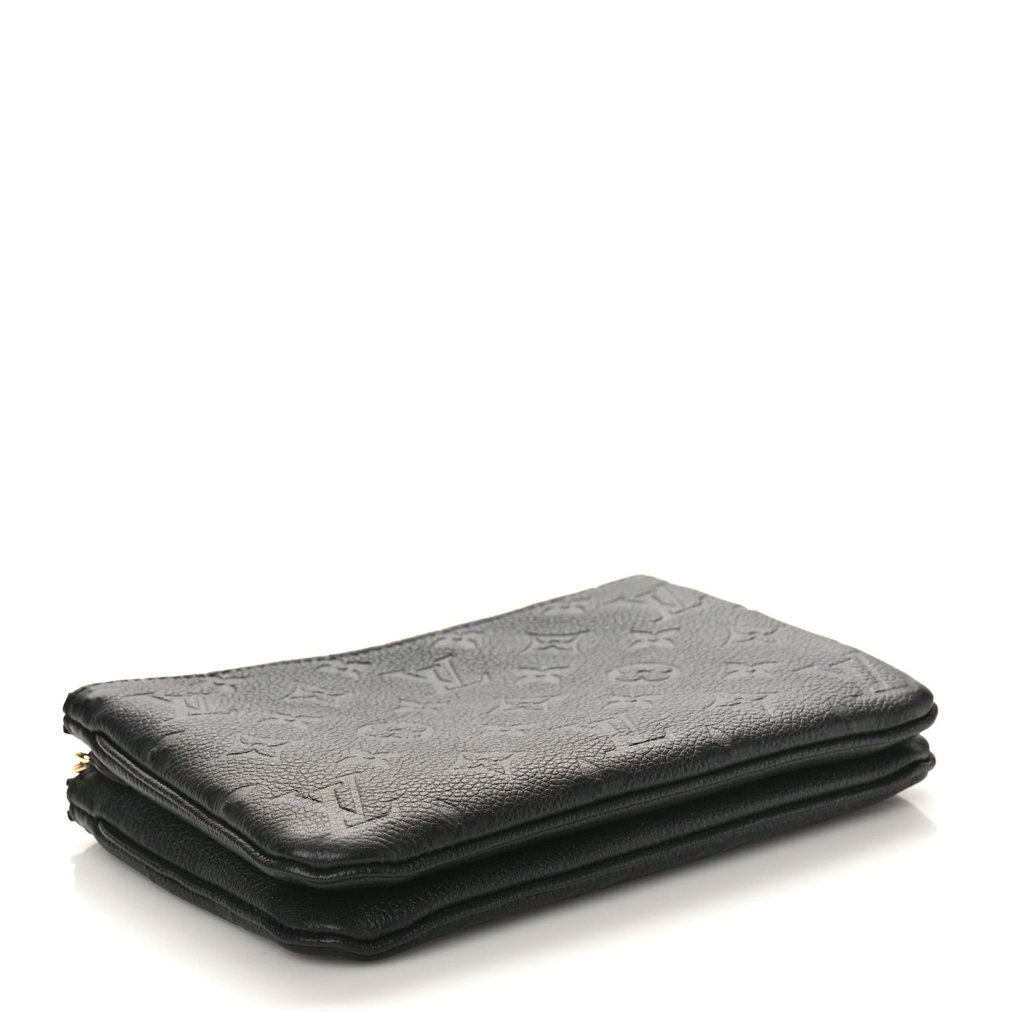 Empreinte Double Zip Pochette Black