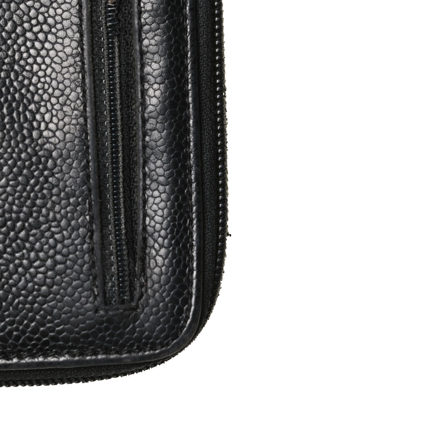 Chanel Caviar Large Timeless CC Zip Around Wallet Black 15 of 16