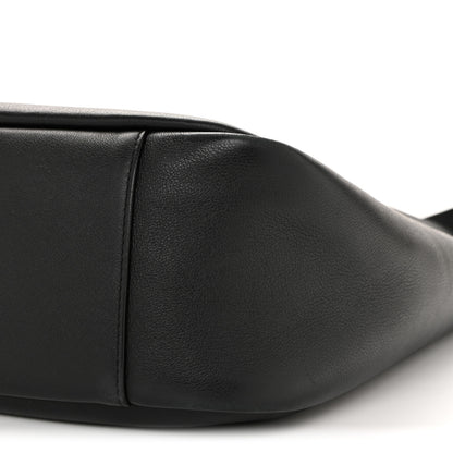Saint Laurent Smooth Calfskin Large Le 5 A 7 Soft Hobo Black 10 of 13
