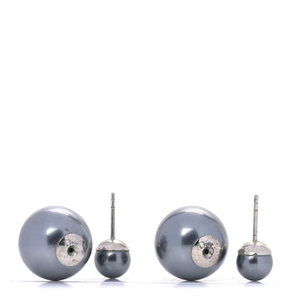 Christian Dior Mise En Dior Tribal Earrings Grey 3 of 4