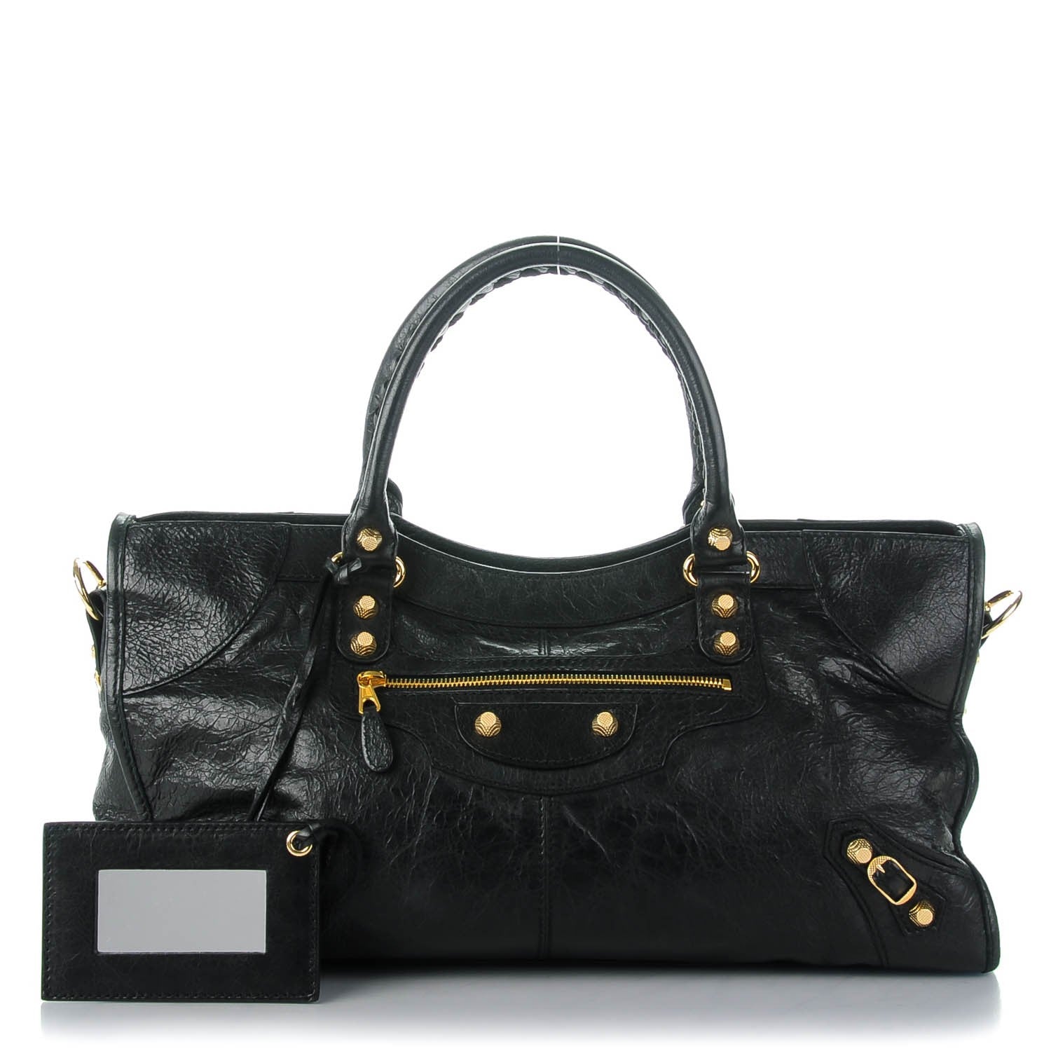 Balenciaga Agneau Giant 12 Gold Hardware Part Time Black 1 of 6